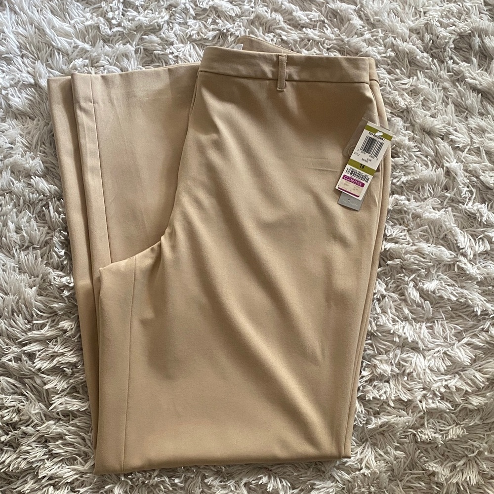 Charter Club Women's Tan Chinos New with Taga